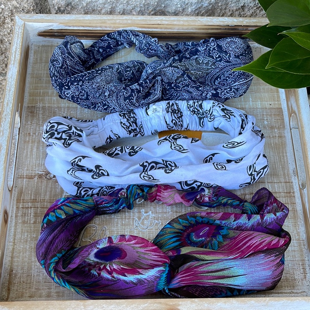 Bundle of 3 Assorted Headbands in Gorgeous Prints
